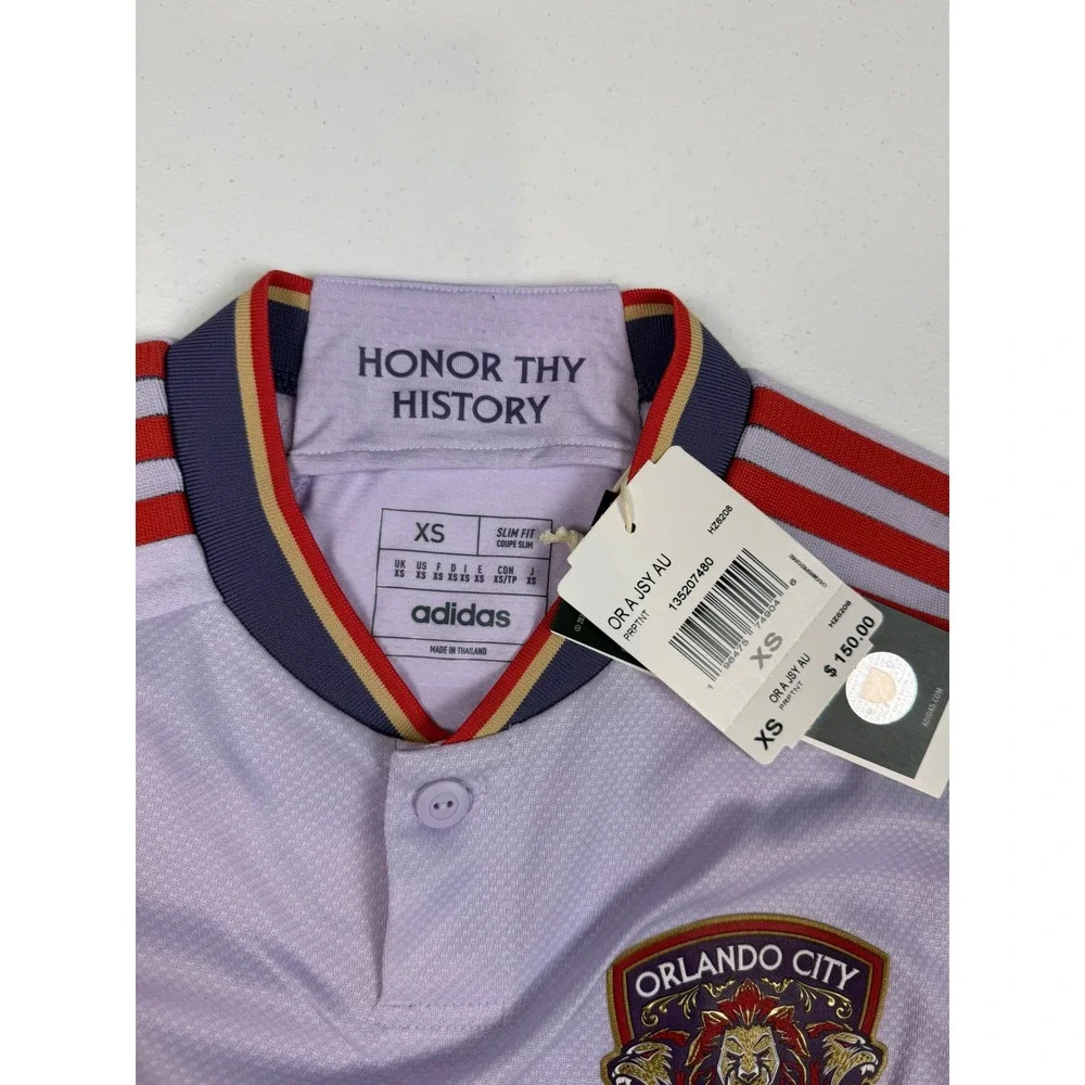 Adidas‎ Orlando City SC 2024-25 Authentic Away Jersey Mens XS Purple HZ6208 NEW